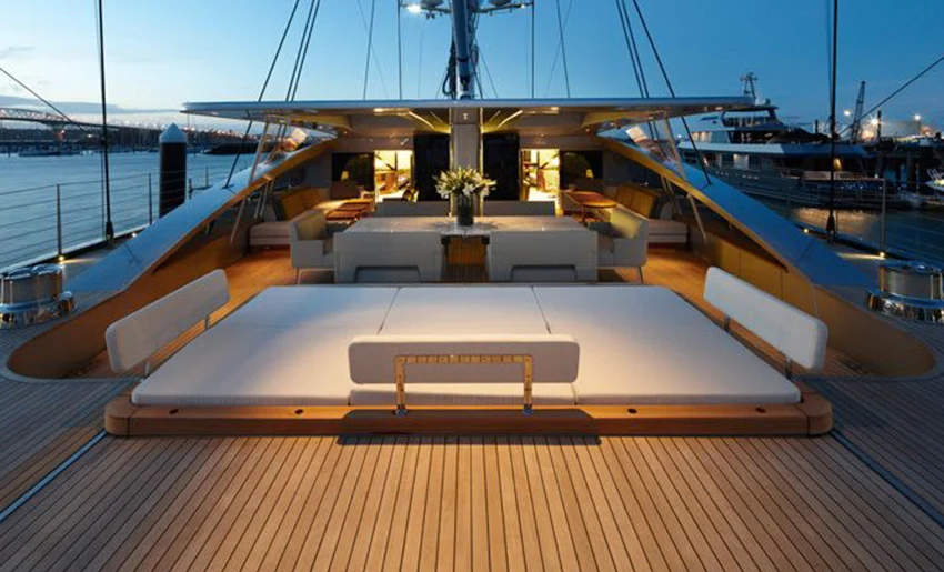 Superyacht refit